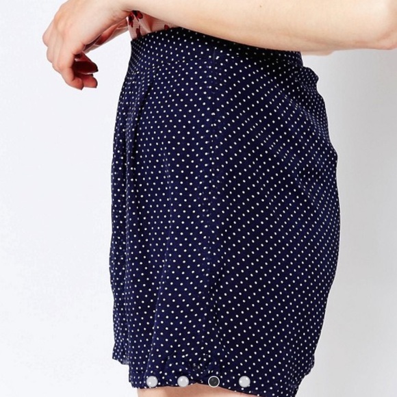 High Waisted Polkadot Shorts - Picture 8 of 11